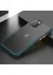 TPU чехол LikGus Maxshield для Apple iPhone 11 (6.1") Сине-Зеленый / Marine Blue
