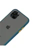 TPU чехол LikGus Maxshield для Apple iPhone 11 (6.1") Сине-Зеленый / Marine Blue