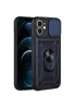 Чехол Ummi Camshield Serge Ring для Apple iPhone 11 (6.1") Синий