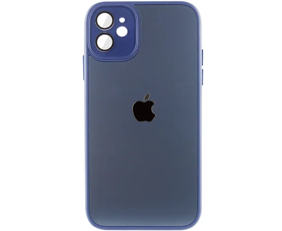 Чехол TPU+Glass Sapphire Midnight для Apple iPhone 11 (6.1") Синий / Deep navy