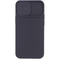 Чехол Camshield Square TPU со шторкой для камеры для Apple iPhone 11 (6.1") Черный