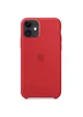 Чехол Silicone case (A) для Apple iPhone 11 (6.1") Красный / Red