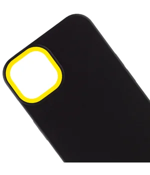 Чохол TPU+PC Bichromatic для Apple iPhone 11 (6.1") Black / Yellow