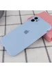 Чехол Silicone Case Full Camera Protective (АА) для Apple iPhone 11 (6.1") Голубой / Mist blue