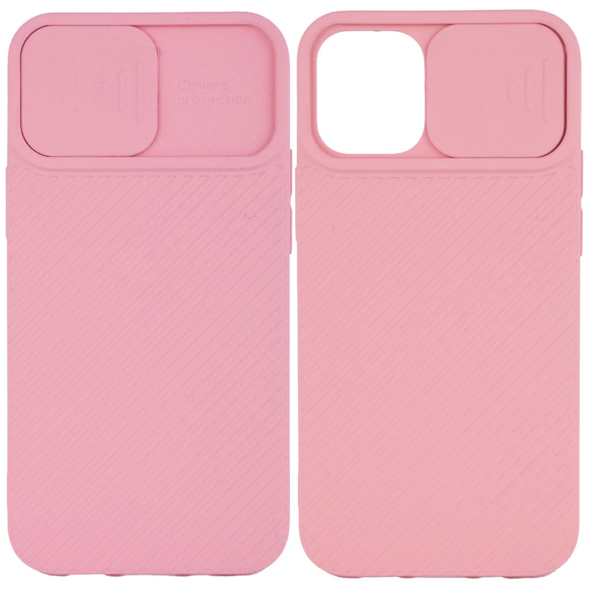Чехол Camshield Square TPU со шторкой для камеры для Apple iPhone 11 (6.1") Rose Gold