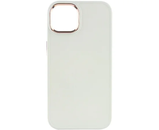 TPU чехол Bonbon Metal Style для Apple iPhone 11 (6.1") Белый / White