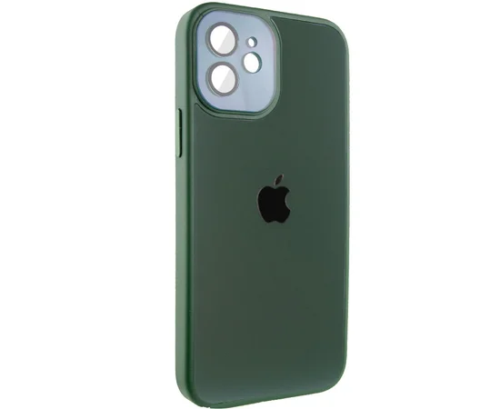 Чехол TPU+Glass Sapphire Midnight для Apple iPhone 11 (6.1") Зеленый / Forest green