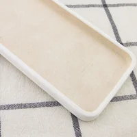 Чехол Silicone Case Square Full Camera Protective (AA) для Apple iPhone 11 (6.1") Белый / White