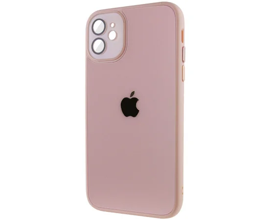 Чехол TPU+Glass Sapphire Midnight для Apple iPhone 11 (6.1") Розовый / Pink Sand