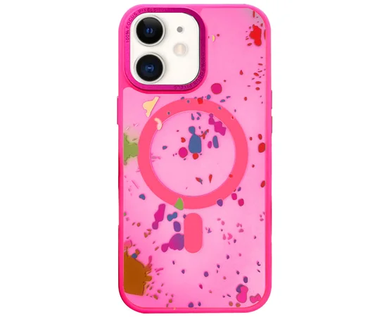 Чехол TPU+PC Flush with MagSafe для Apple iPhone 11 (6.1") Barbie Pink