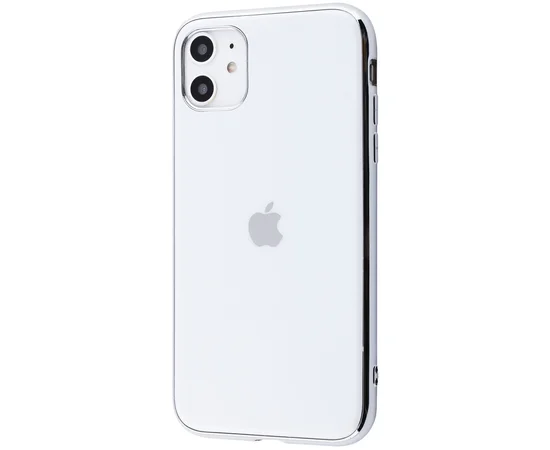 TPU чехол GLOSSY LOGO для Apple iPhone 11 (6.1") Белый