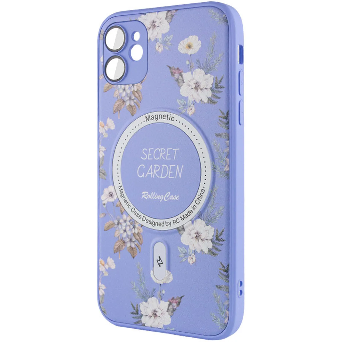 TPU+PC чохол Secret Garden with MagSafe для Apple iPhone 11 (6.1") Lilac