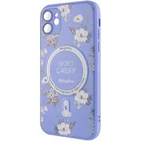 TPU+PC чохол Secret Garden with MagSafe для Apple iPhone 11 (6.1") Lilac