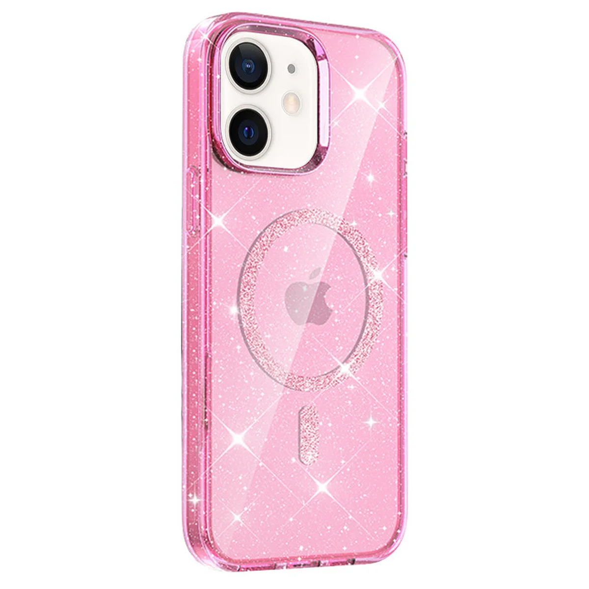 Чехол TPU Eclipse Sparkle (MagFit) для Apple iPhone 11 (6.1") Pink