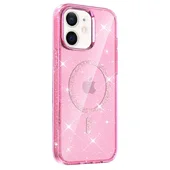Чехол TPU Eclipse Sparkle (MagFit) для Apple iPhone 11 (6.1") Pink