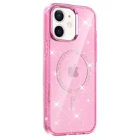 Чехол TPU Eclipse Sparkle (MagFit) для Apple iPhone 11 (6.1") Pink
