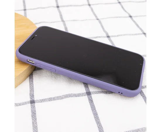 Кожаный чехол Xshield для Apple iPhone 11 (6.1") Серый / Lavender Gray