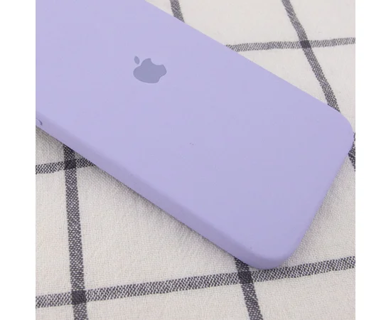 Чехол Silicone Case Square Full Camera Protective (AA) для Apple iPhone 11 (6.1") Сиреневый / Dasheen