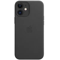 Кожаный чехол Leather Case (AAA) для Apple iPhone 11 (6.1") Black