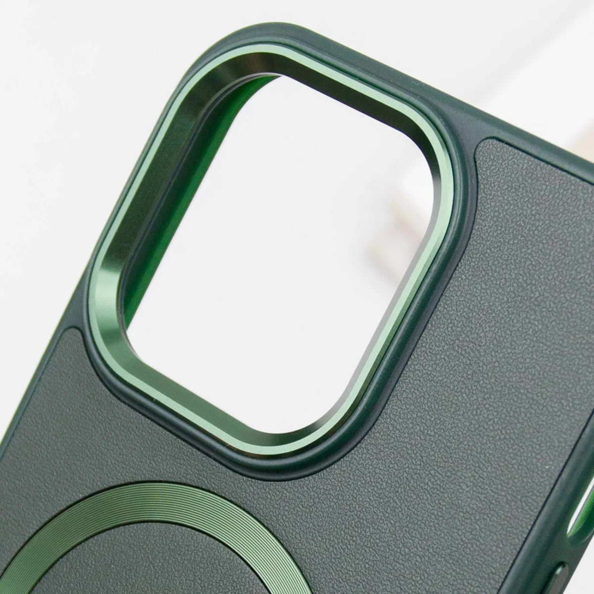 Кожаный чехол SnapCase with MagSafe для Apple iPhone 11 (6.1") Green