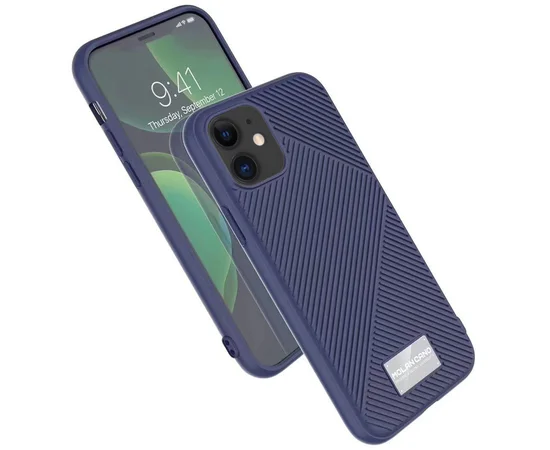TPU накладка Molan Cano Jelline series для Apple iPhone 11 (6.1") Синий / Navy