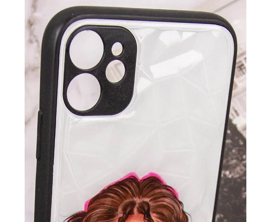 TPU+PC чехол Prisma Ladies для Apple iPhone 11 (6.1") Chocolate