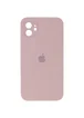Чохол Silicone Case Square Full Camera Protective (AA) для Apple iPhone 11 (6.1 ") Рожевий / Pink Sand