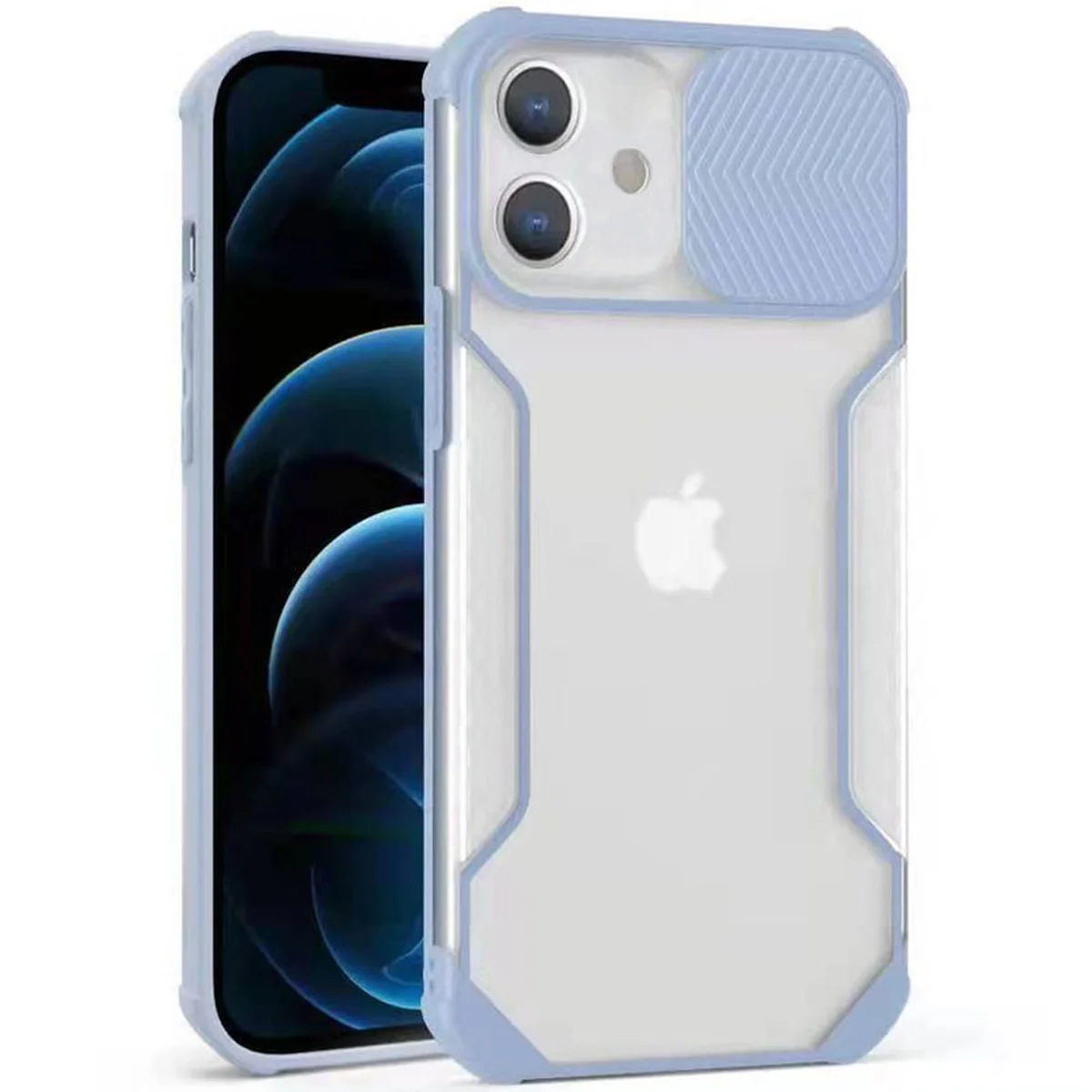 Чохол Camshield matte Ease TPU зі шторкою для Apple iPhone 11 (6.1") Бузковий