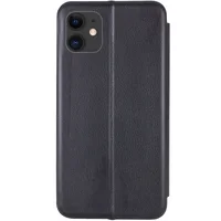 Кожаный чехол-книжка Classy для Apple iPhone 11 (6.1") Черный