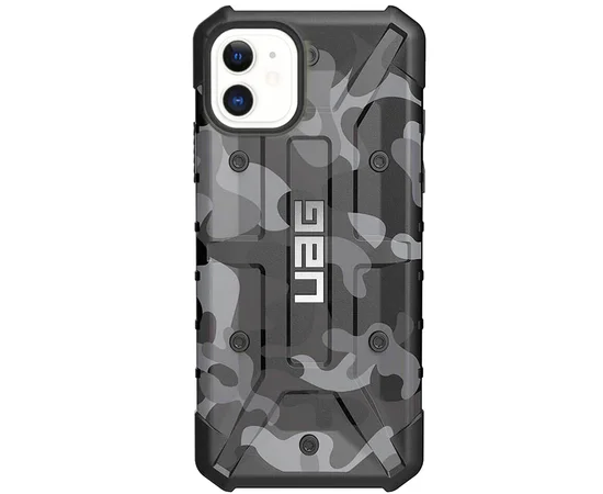 Ударопрочный чехол UAG Pathfinder камуфляж для Apple iPhone 11 (6.1") Серый