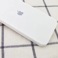 Чехол Silicone Case Square Full Camera Protective (AA) для Apple iPhone 11 (6.1") Белый / White