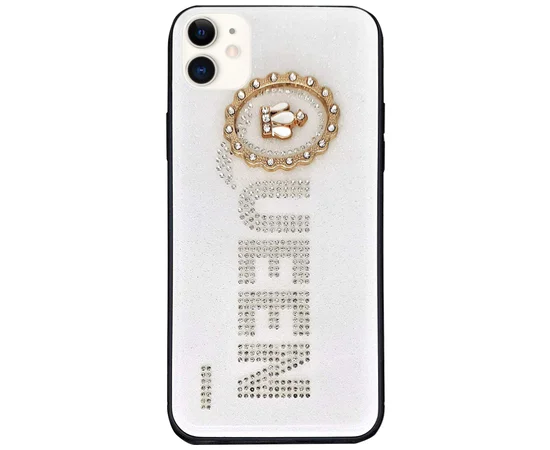TPU+Glass чехол TYBOMB Queen для Apple iPhone 11 (6.1") white