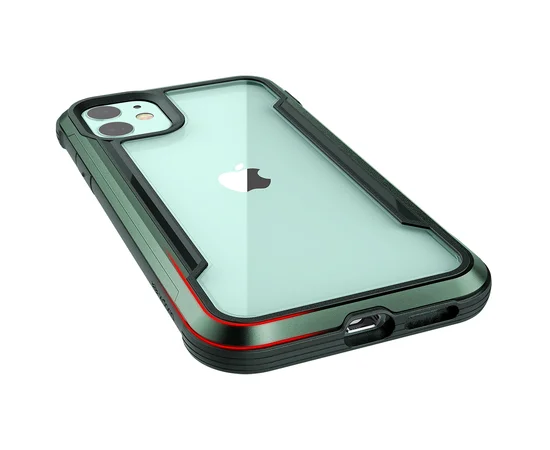 Чехол Defense Shield Series (TPU+Metal+PC) для Apple iPhone 11 (6.1") Зеленый / Midnight Green