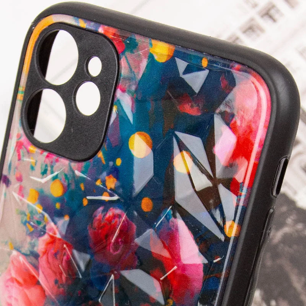 TPU+PC чехол Prisma Ladies для Apple iPhone 11 (6.1") Peonies