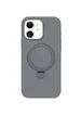 Чехол Silicone Case Full Protective NO LOGO with Ring для Apple iPhone 11 (6.1") Grey