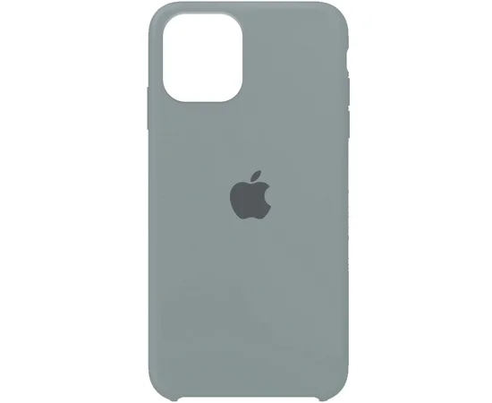 Чехол Silicone Case (AA) для Apple iPhone 11 (6.1") Серый / Mist Blue