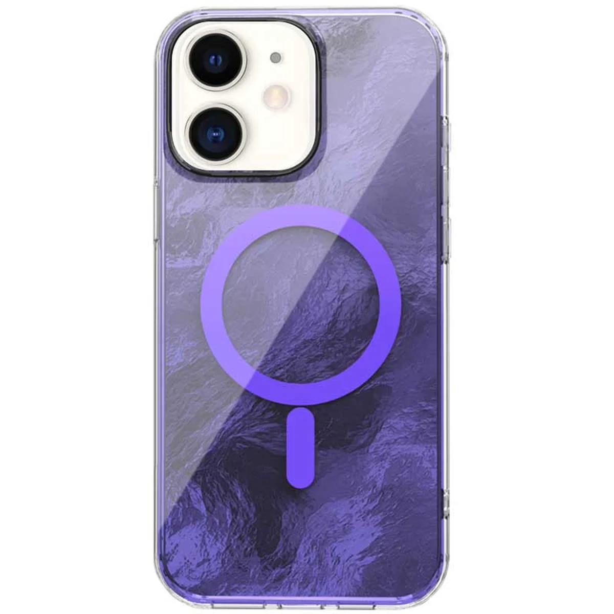 Чехол TPU Shiny Mountain (MagFit) для Apple iPhone 11 (6.1") Purple