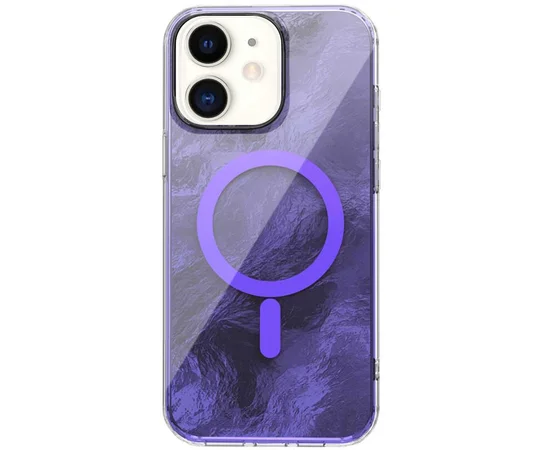 Чохол TPU Shiny Mountain (MagFit) для Apple iPhone 11 (6.1") Purple
