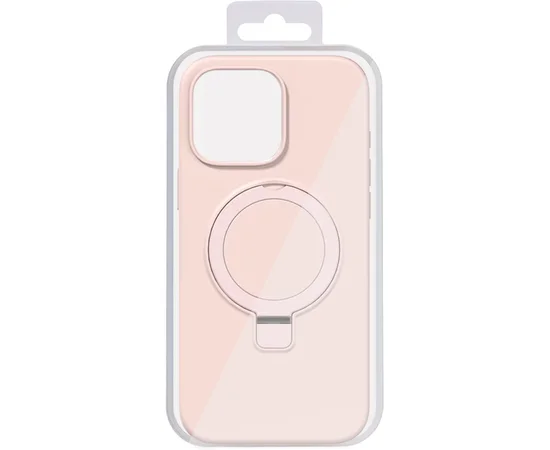 Чехол Silicone Case Full Protective NO LOGO with Ring для Apple iPhone 11 (6.1") Pink