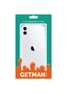 TPU чехол GETMAN Ease с усиленными углами для Apple iPhone 11 (6.1") Прозрачный / Transparent