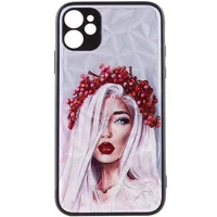 TPU+PC чехол Prisma Ladies для Apple iPhone 11 (6.1") Ukrainian Girl