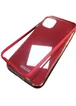 TPU+Glass чехол Venezia для Apple iPhone 11 (6.1") Красный / Red