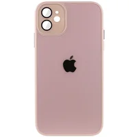 Чехол TPU+Glass Sapphire Midnight для Apple iPhone 11 (6.1") Розовый / Pink Sand