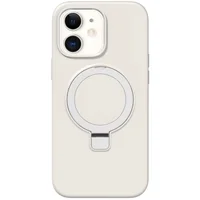Чохол Silicone Case Full Protective NO LOGO with Ring для Apple iPhone 11 (6.1") White