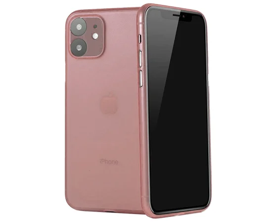 PP накладка LikGus Ultrathin 0,3 mm для Apple iPhone 11 (6.1") Розовый