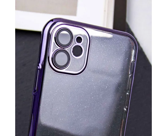 Чехол TPU+PC Glittershine для Apple iPhone 11 (6.1") Purple