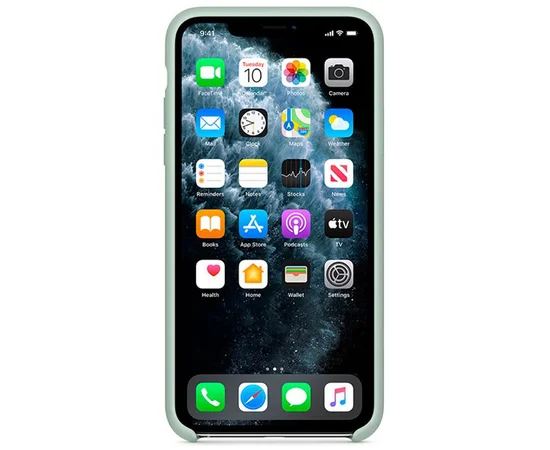Чехол Silicone case (AAA) для Apple iPhone 11 (6.1") Зеленый / Beryl
