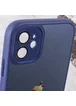 Чехол TPU+Glass Sapphire Midnight для Apple iPhone 11 (6.1") Синий / Deep navy