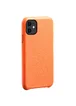 Кожаный чехол AHIMSA PU Leather Case (A) для Apple iPhone 11 (6.1") Оранжевый