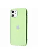 TPU чехол Matte LOGO для Apple iPhone 11 (6.1") Зеленый / Light Green